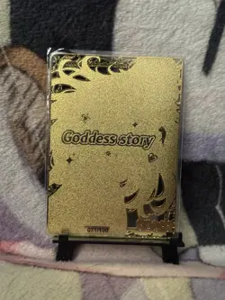 GODDESS STORY MXR #071/100 GOLD ESIL RADIRU SOLO LEVELING METAL ANIME CARD - Image 2