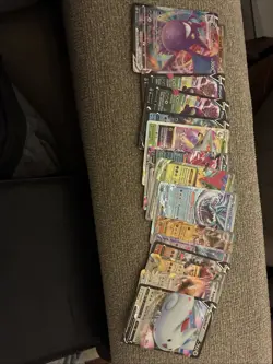 15 V Max and Ex Pokemon Cards Lot Holo Rare - Image 3