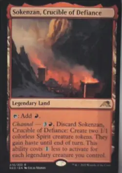 Sokenzan, Crucible of Defiance - Kamigawa: Neon Dynasty: #276 Nm C278 - Image 1
