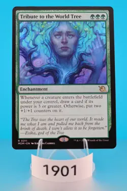 MTG Tribute to the World Tree March of the Machine Regular #211 - Image 1