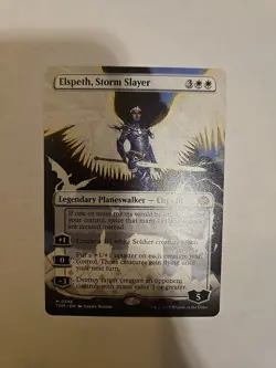 Elspeth, Storm Slayer (Borderless) Tarkir: Dragonstorm Regular - Image 1