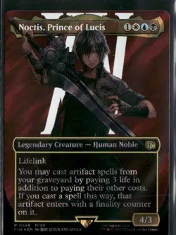 FINAL FANTASY Noctis, Prince of Lucis (Borderless) (Surge Foil) #546 - Image 1