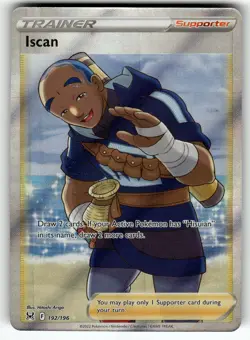 Iscan (Full Art) 192/196 SWSH11: Lost Origin NM Pokemon Card TCG - Image 1