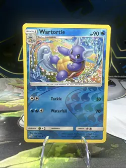 Wartortle 24/181- Pokemon TCG Sun & Moon - Team Up Reverse Holo - RARE NM - Image 1