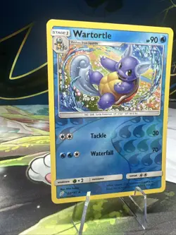 Wartortle 24/181- Pokemon TCG Sun & Moon - Team Up Reverse Holo - RARE NM - Image 3