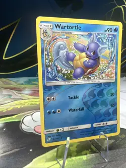 Wartortle 24/181- Pokemon TCG Sun & Moon - Team Up Reverse Holo - RARE NM - Image 5