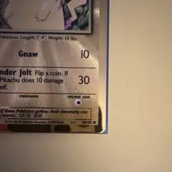 Pokemon Celebrations Pikachu Metal Holo Promo 058/102 - Image 4