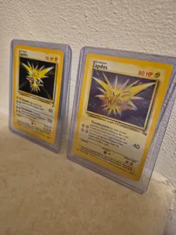 Pokemon TCG Zapdos Holo Rare Package Deal 20/130 - 15/62 Base Set 1999 - Image 1