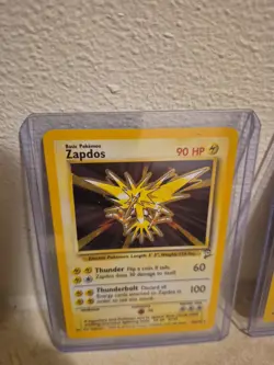 Pokemon TCG Zapdos Holo Rare Package Deal 20/130 - 15/62 Base Set 1999 - Image 2