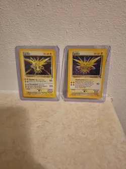 Pokemon TCG Zapdos Holo Rare Package Deal 20/130 - 15/62 Base Set 1999 - Image 3