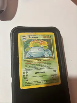 Venusaur - 15/102 - English Pokemon Base Set Holo - Heavy play / Dmg - Image 1