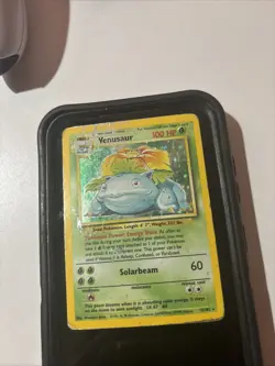 Venusaur - 15/102 - English Pokemon Base Set Holo - Heavy play / Dmg - Image 2