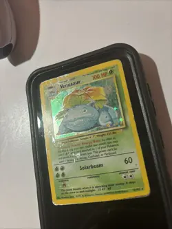 Venusaur - 15/102 - English Pokemon Base Set Holo - Heavy play / Dmg - Image 3