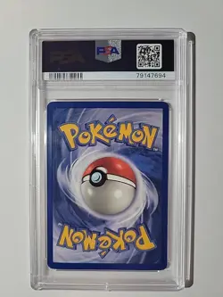 Pokemon Fossil Corrected Foil Zapdos 15/62 PSA 7 - Image 2