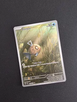 Pokemon TCG - Feebas - Surging Sparks 198/191 Illustration Rare Full Art Holo - Image 1