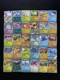 2025 Pokemon TCG S-Chinese Poke Ball Pidgeotto Charmander Dragonite Lot*30 JA75 - Image 1