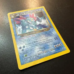Pokemon TCG Dark Feraligatr Holo Rare Neo Destiny, 5/105 MP - Image 3
