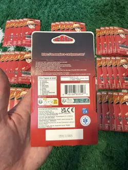 LOT OF 50 One Piece OP-13 Carrying on His Will Sleeved Blister Booster Packs - Image 3