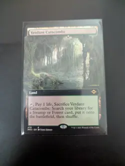 Magic the Gathering: Verdant Catacombs Modern Horizons 2 Extended Art NM - Image 1