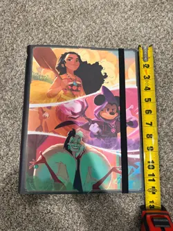 Disney Lorcana Trading Card Binder - Target Bundle Exclusive Portfolio - Image 1