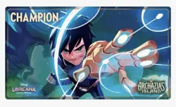 SEALED Lorcana Playmat - Hiro Hamada Archazia’s Island Champion Mat - Image 1