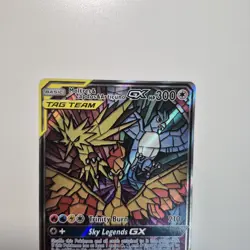 Moltres Zapdos & Articuno GX SM210 Promo tag team legendary birds pokemon card - Image 4
