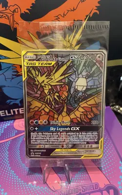 Moltres & Zapdos & Articuno GX SM210 Promo Tag Team Pokemon Card New & Sealed - Image 3
