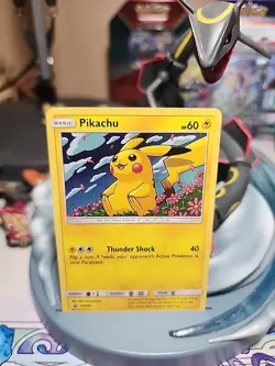 Pokemon Pikachu SM206 Holo Black Star Promo 2019 Unified Minds - Image 1