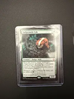 Magic The Gathering - Badgermole Cub (LP) -M0167 -TLA - Image 1
