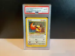 2000 Pokemon Black Star Promo Eevee Holo #11 NM - Mint, PSA 8 - Image 1