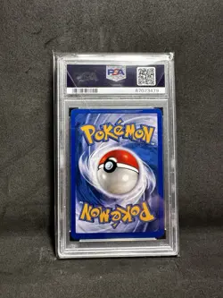 2000 Pokemon Black Star Eevee Holo Promo Pokemon League #11 PSA 8 - Image 2