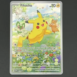Pikachu - 088 Promo Pokemon TCG SV: Scarlet & Violet Promo Cards NM - Image 3