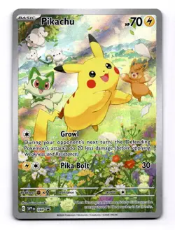Pikachu 088 Promo Pokemon TCG SV: Scarlet & Violet Promo Cards NM - Image 1