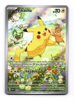 Pikachu - 088 Promo Pokemon TCG SV: Scarlet & Violet Promo Cards NM - Image 1