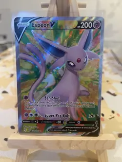 Espeon V Evolving Skies 179/203 Holo Ultra Rare Sword & Shield Pokemon TCG - Image 1