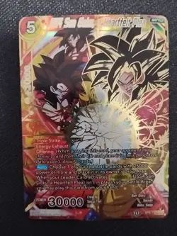Dragon Ball Super Card Game- SS4 Son Goku, a Heartfelt Plea (SPR) - Image 1