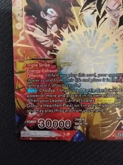 Dragon Ball Super Card Game- SS4 Son Goku, a Heartfelt Plea (SPR) - Image 2