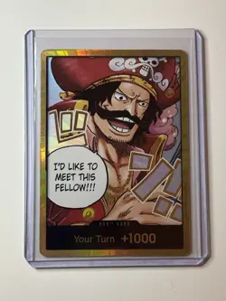 One Piece DON!! Card (Gol.D.Roger) (Gold Foil) Carrying On His Will - Image 1