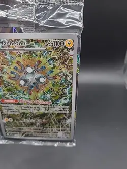 Pokemon TCG Surging Sparks Magneton SVP159 Black Star Promo Card Sealed - Image 3