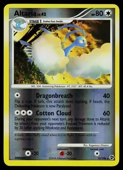 Pokemon Card - Altaria Great Encounters 12/106 Rare Reverse Holo - Image 1
