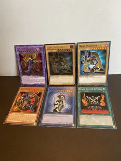 Yugioh Cards Lot Dark Magician Bundle Rare - Image 1