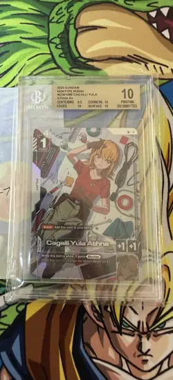 Cagalli Yula Athha R+ Newtype Rising GD01-096 2025 Gundam Card Game BGS 10 - Image 1