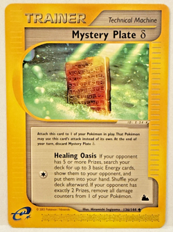 Pokemon Card - Mystery Plate Delta Skyridge 136/144 Non Holo - Image 1