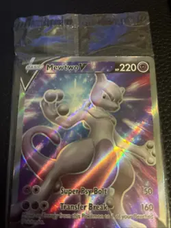 Mewtwo V SWSH229 SWSH: Sword & Shield Holo Sealed Promo Pokemon Card Sealed NM - Image 4