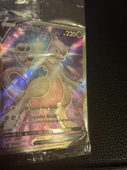 Mewtwo V SWSH229 SWSH: Sword & Shield Holo Sealed Promo Pokemon Card Sealed NM - Image 5