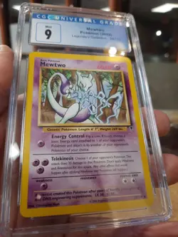 Mewtwo Cgc 9 Legendary Collection Non-holo 2002 Mint 29/110 Pokemon Nm Card Rare - Image 4