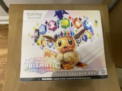 Pokemon TCG S&V Prismatic Evolutions Elite Trainer Box ETB NEW/Factory Sealed - Image 1