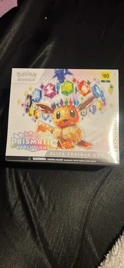 Pokemon TCG S&V Prismatic Evolutions ETB Elite Trainer Box FACTORY SEALED - Image 1