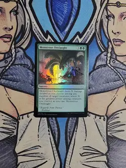 1x Monstrous Onslaught FOIL - LP+ Aether Revolt AER MTG Magic - Image 1