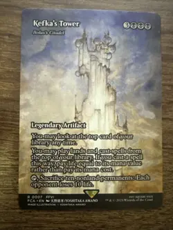 Kefka's Tower - Bolas's Citadel (Showcase) MTG Final Fantasy R 0007 NM+ - Image 1